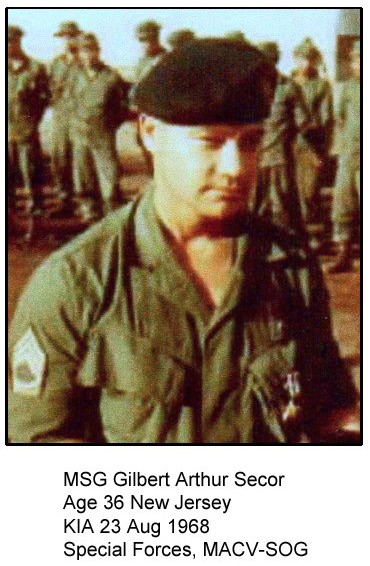 MSG Gilbert Arthur Secor